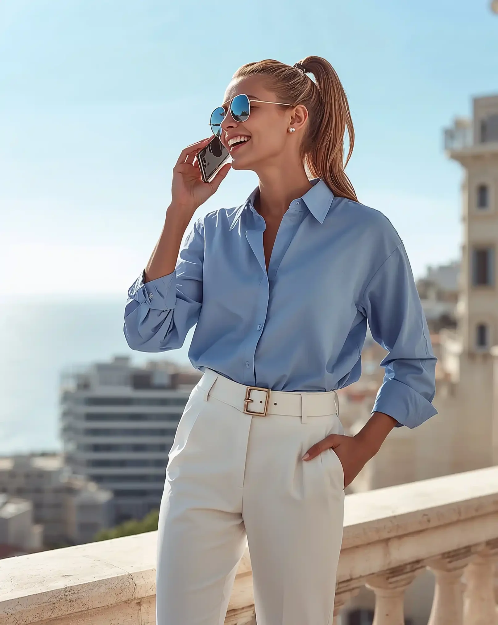 American_Model__Blue_Breeze_Figure_tall_athletic American model with tall, athletic figure and serene blue tones, featured in High Class Models Companions to Travel with You article