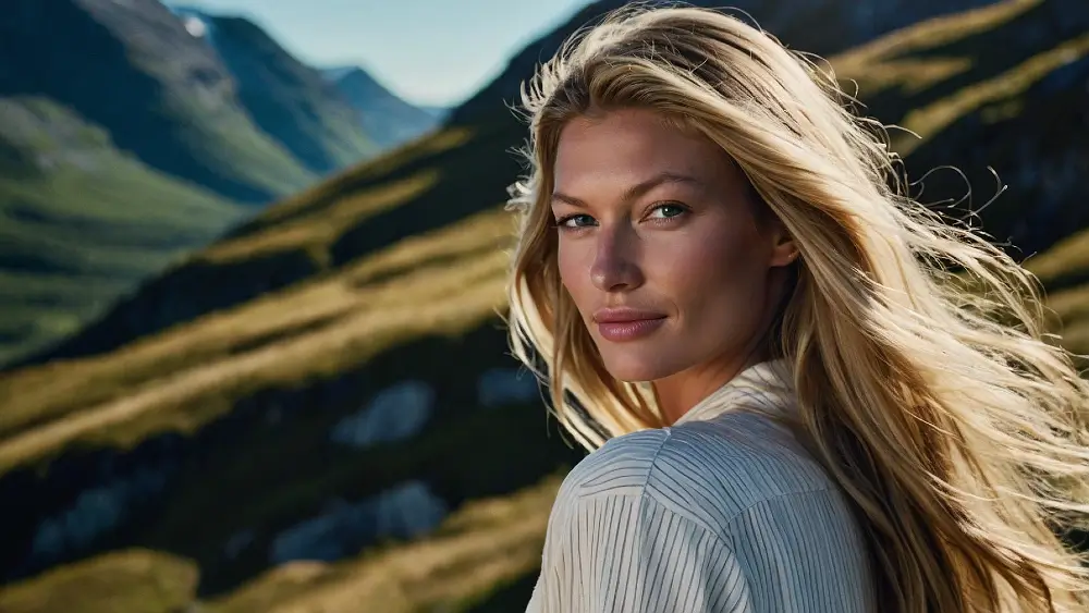 famous scandinavian model in Norway