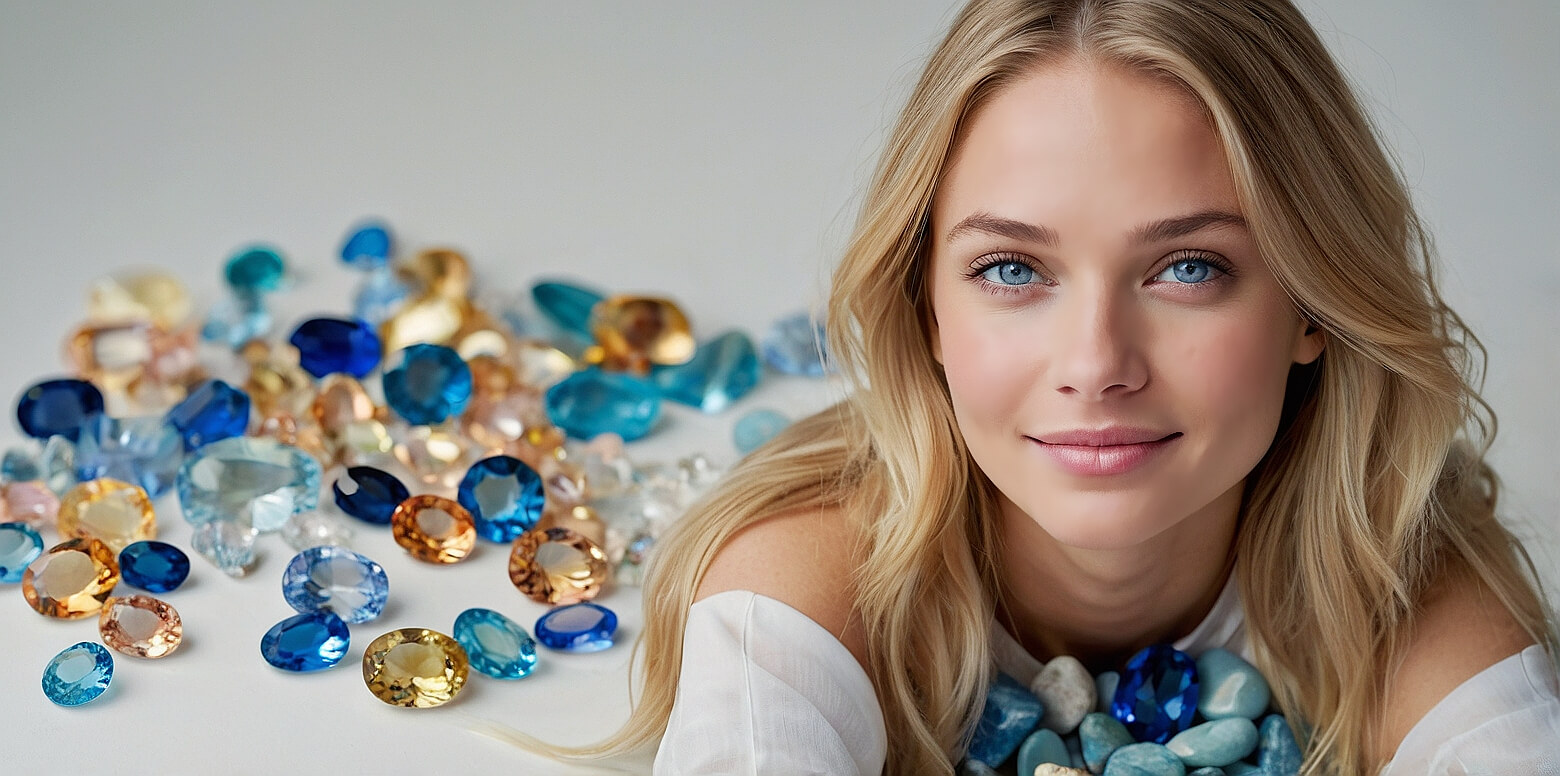 Beautiful blonde woman smiling at a gala event — elite introductions for refined gentlemen.