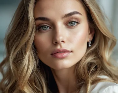 Young blue eyes lady in Dubai