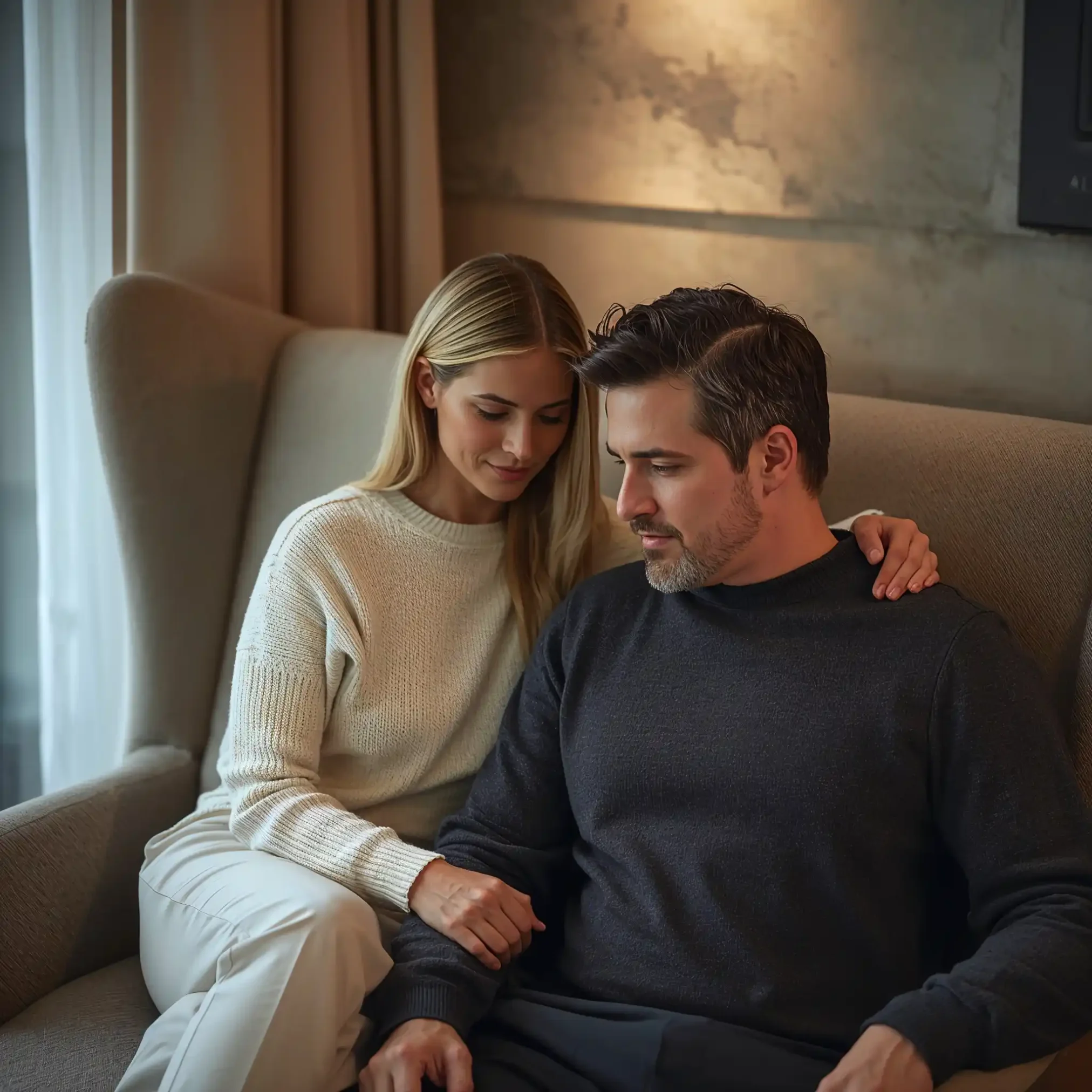 Discreet Emotional Discreet Emotional – app interface for providing VIP clients with personalized emotional support and wellbeing management.